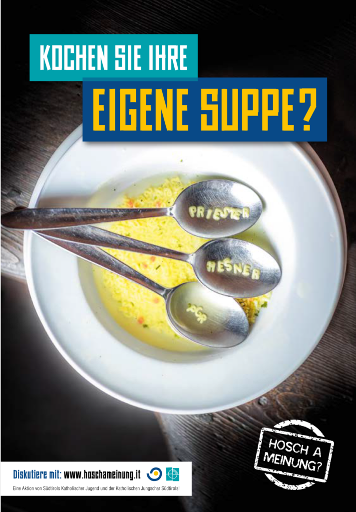 Kochen Sie ihre eigene Suppe?